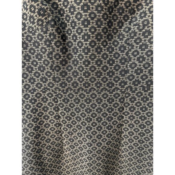 Brooks Brothers Jacquard Sleeveless A-Line Cotton/Poly Sheath Dress Size 4, EUC - Picture 4 of 7